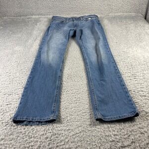 Hollister Epic Flex Slim Straight Jeans Mens 28x30 Medium Wash Blue Denim